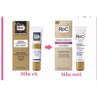 Kem mắt roc retinol correxion eye cream