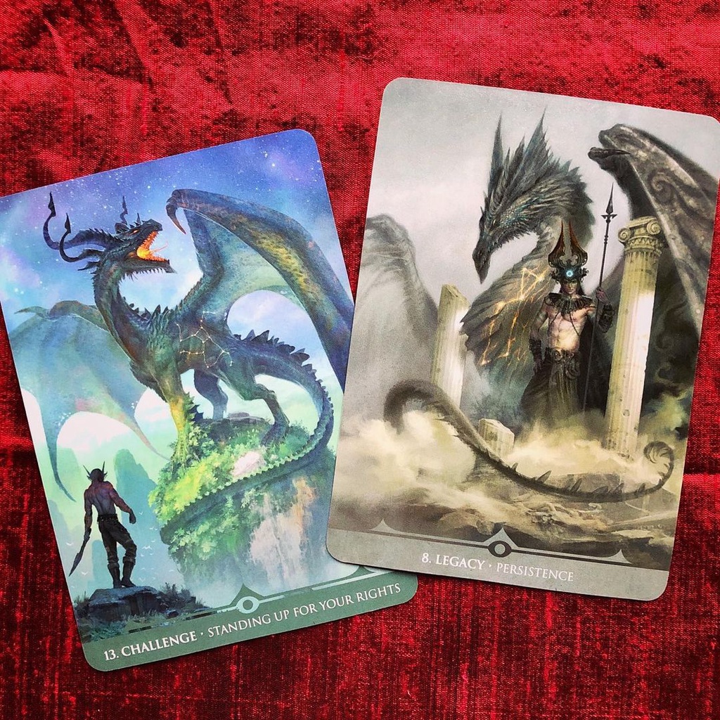 Bộ Bài StarDragons Oracle Deck (Mystic House Tarot Shop) - Sản Phẩm Authentic Chính Hãng 100%
