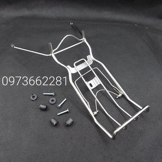 Baga giữa treo đồ inox 10 li gắn xe exciter 2005-2010