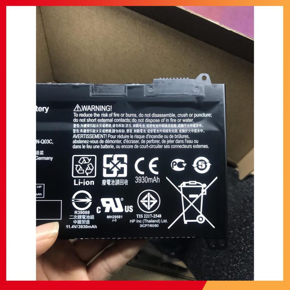 💖💖 Pin HP  ProBook 430 440 450 455 470 G4 450 G5 RR03XL Battery
