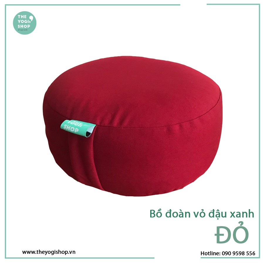 Bồ Đoàn  Vỏ Đậu Xanh The Yogis' Shop - Kích thước: đường kính 30cm, cao 9cm