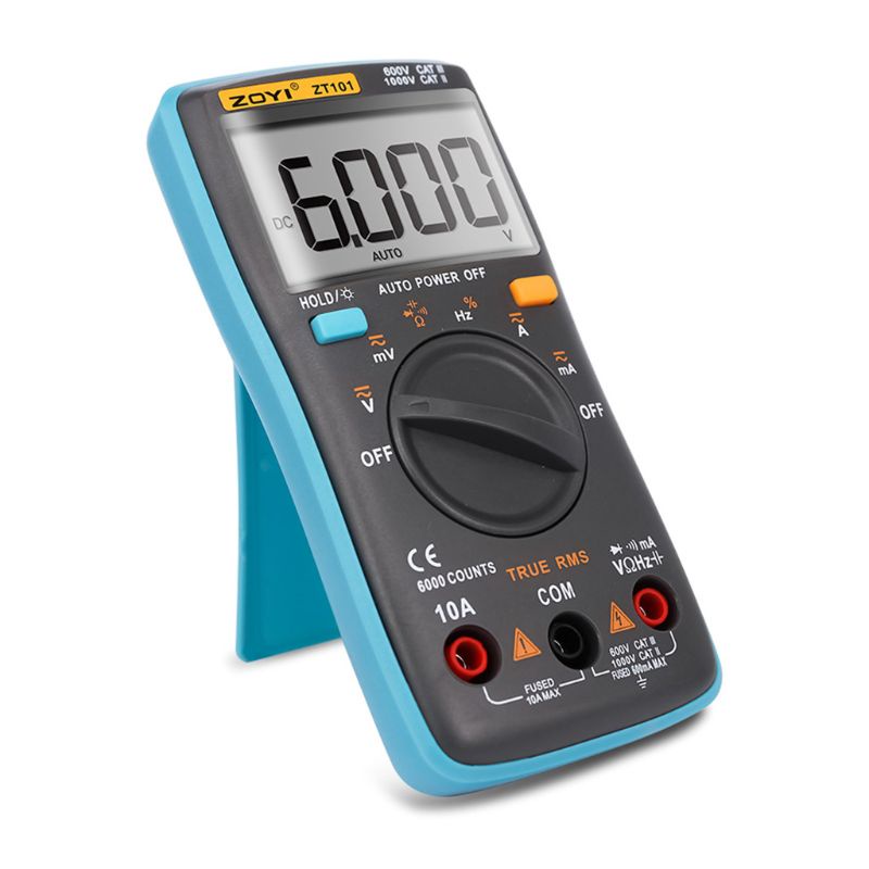 Vạn năng kế kỹ thuật số ZOYI ZT101 A-C/D-C 6000 counts A-C/D-C