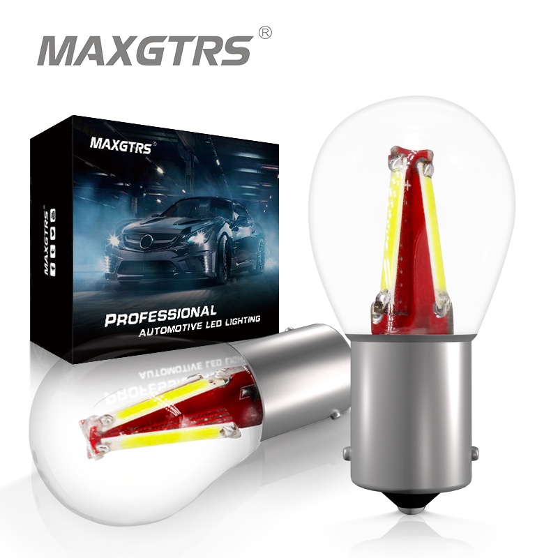 Bóng Đèn LED Tín Hiệu Đuôi Xe Hơi MAXGTRS S25 1156 BA15S BAU15S BA15D P21W P21 / 5W