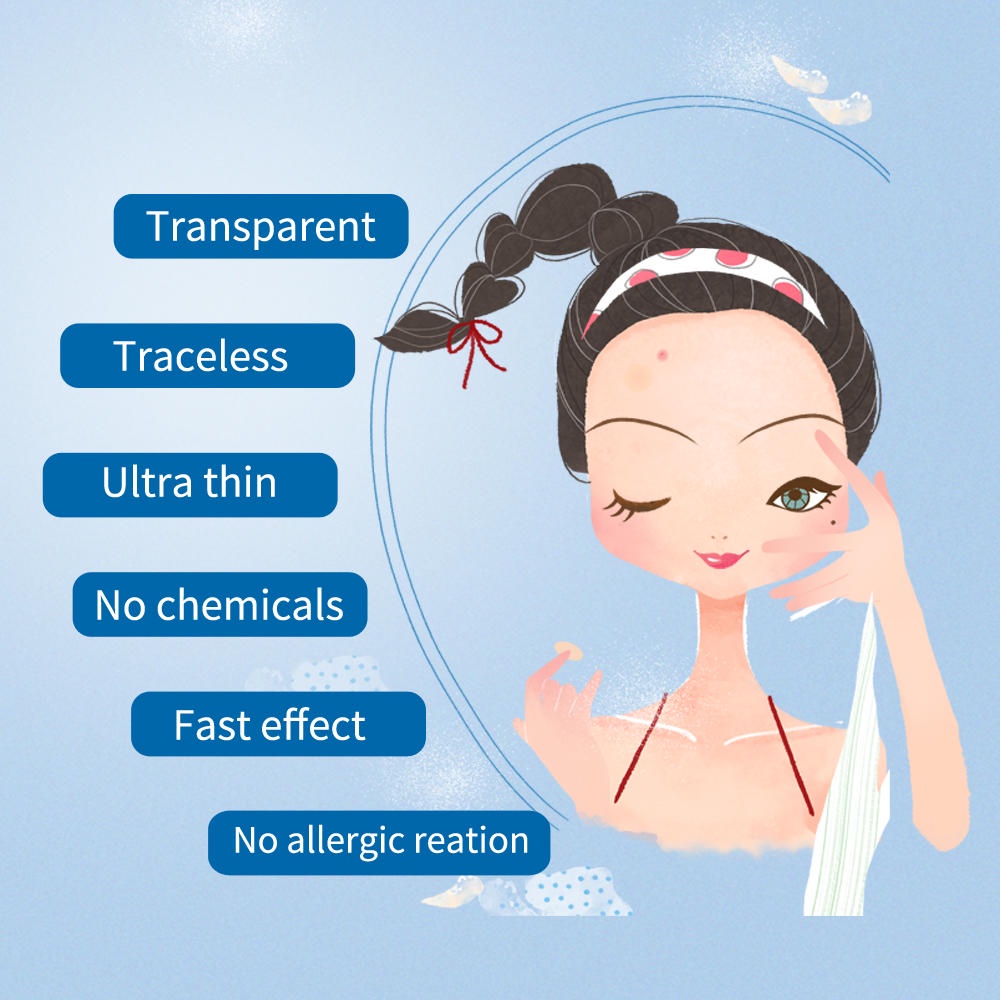 Set 40 miếng dán hút mụn Ultra thin trong suốt Hydrocolloid