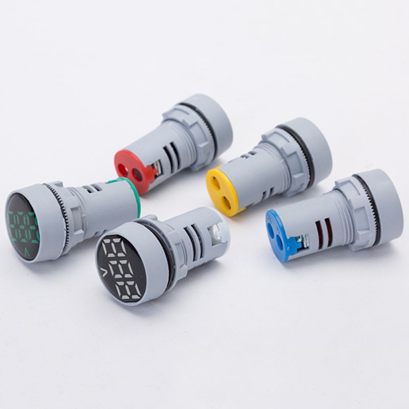 Đồng hồ đo điện áp Ac 24-500v 22mm tiện dụng