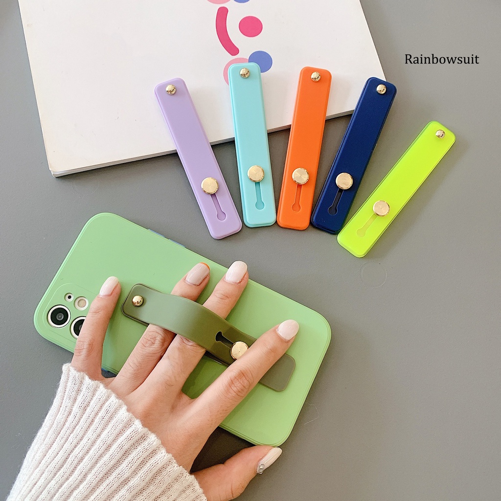 Giá đỡ điện thoại bằng silicon màu kẹo ngọt ngào tiện lợi