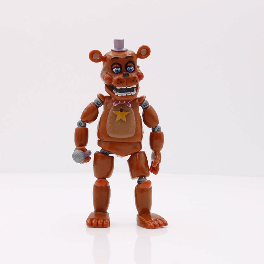 Cordellaub five nights at freddy's lightening fnaf nightmare pvc car trang trí chica anime vịt ngoại vi freddy bear mô hình sưu tầm