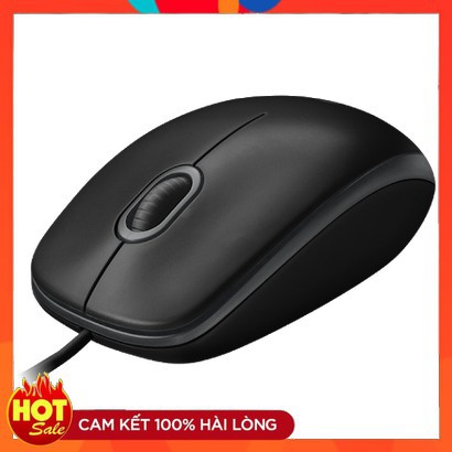 Chuột máy tính❤️FREESHIP❤️Chuột logitech - Chuột có dây văn phòng chuyên dụng B100 PKMT