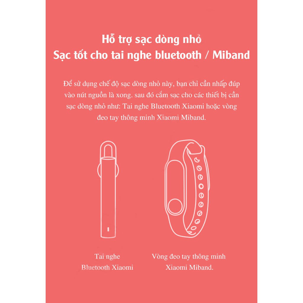 Pin dự phòng Redmi 20000 mAh , Pin sạc dự phòng chính hãng Xiaomi Sạc nhanh 18W trên 2 cổng vào và 2 cổng ra