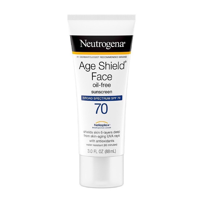 Kem chống nắng chống lão hoá Neutrogena Age Shield Face spf70