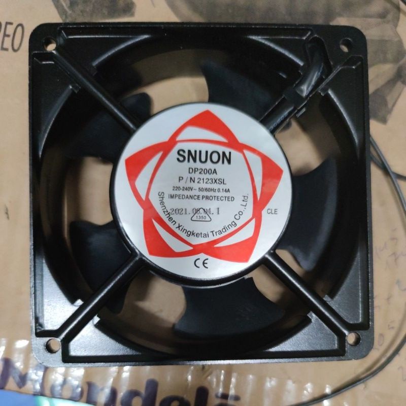 🌟HÀNG BÃI KHÔNG HỘP_XƯỚC🌟Quạt Tản Nhiệt SUNON máy hàn - quạt thông gió 220v kích thước 12 x 12 cm