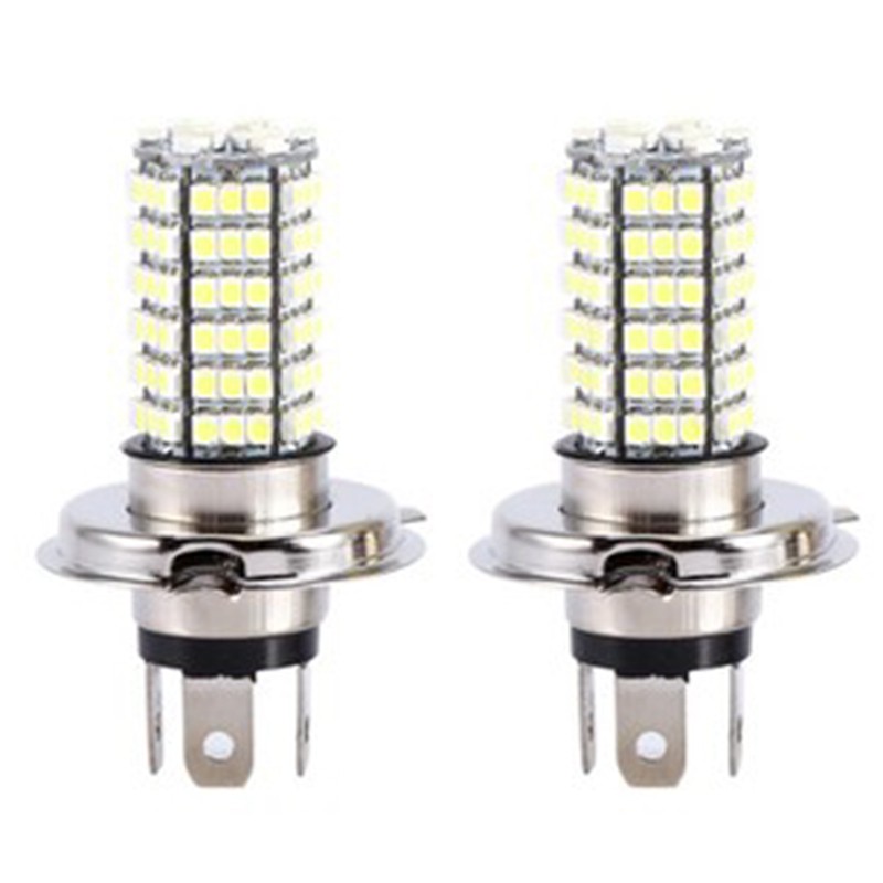 1 Đèn Pha Led Phá Sương Mù H4 120smd 12v Cho Xe Hơi