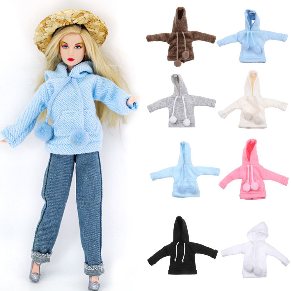 Áo khoác có mũ thời trang cho búp bê tỷ lệ 1/6 14 kiểu tùy chọn