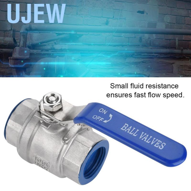 Van nước 2 bộ phận bằng thép chống gỉ 3/4&quot; NPT 1000WOG