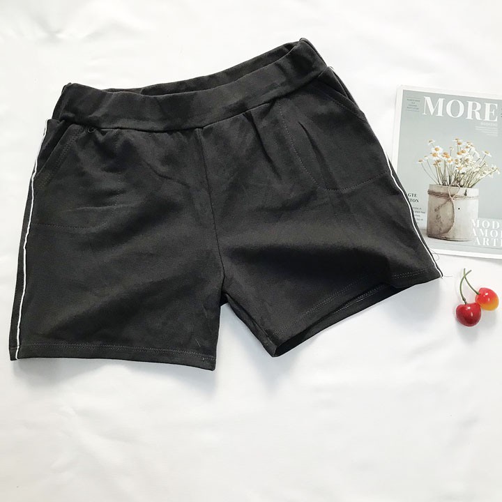 Quần đùi Quần Sọt Lưng Thun - Cho Nữ - từ 40kg-45kg - màu trơn - QG565 | BigBuy360 - bigbuy360.vn