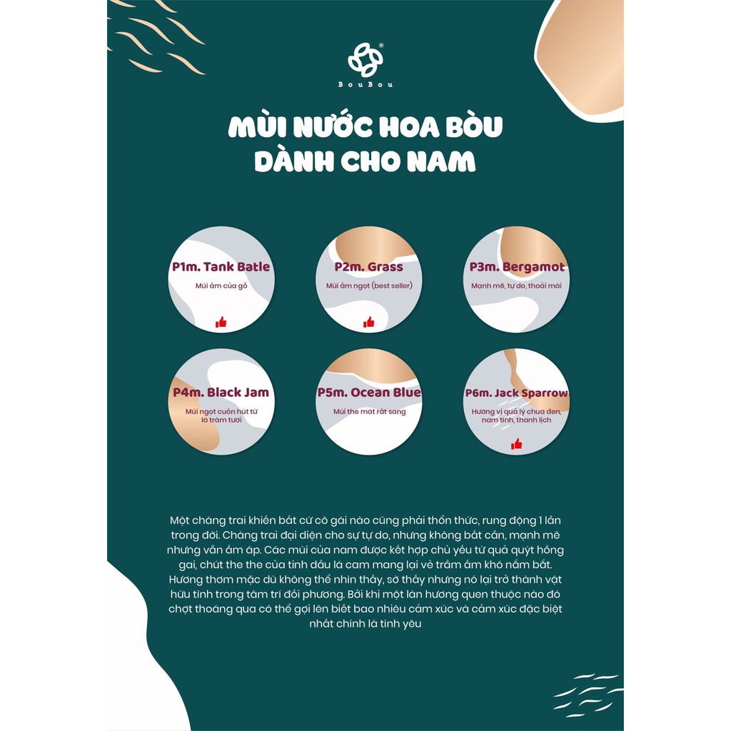 Mẫu thử - Mini Sample tinh dầu nước hoa Bòu | BigBuy360 - bigbuy360.vn