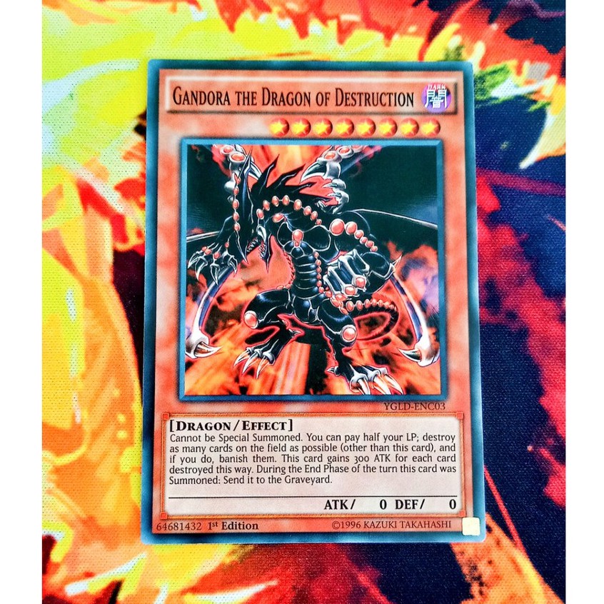 THẺ BÀI YUGIOH - MONSTER - Gandora the Dragon of Destruction - Common