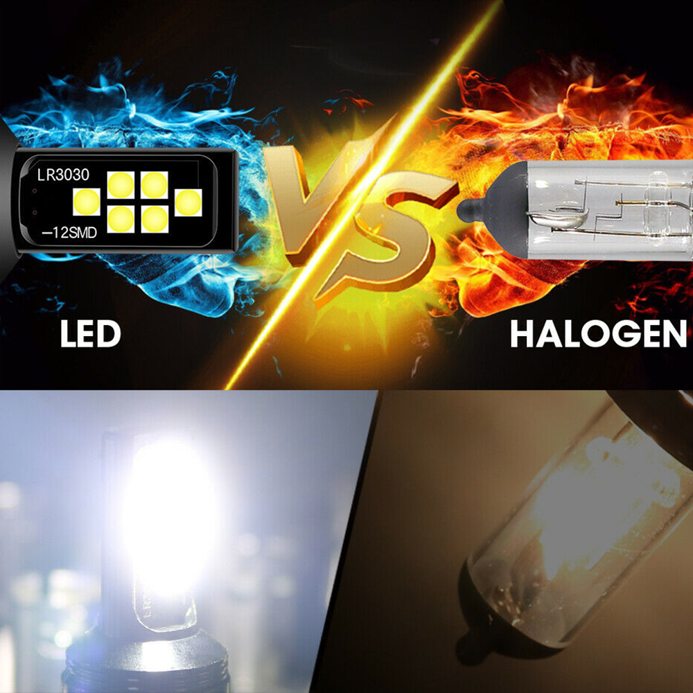 Đèn Tín Hiệu Phanh Xe Hơi 7443 W21 / 5w 7440 W21W 3030 12smd T20 Chất Lượng Cao