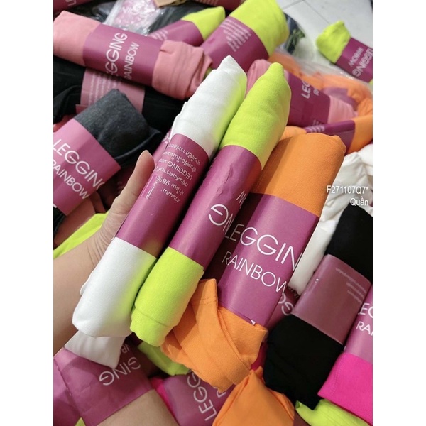 Quần legging lửng cuộn!