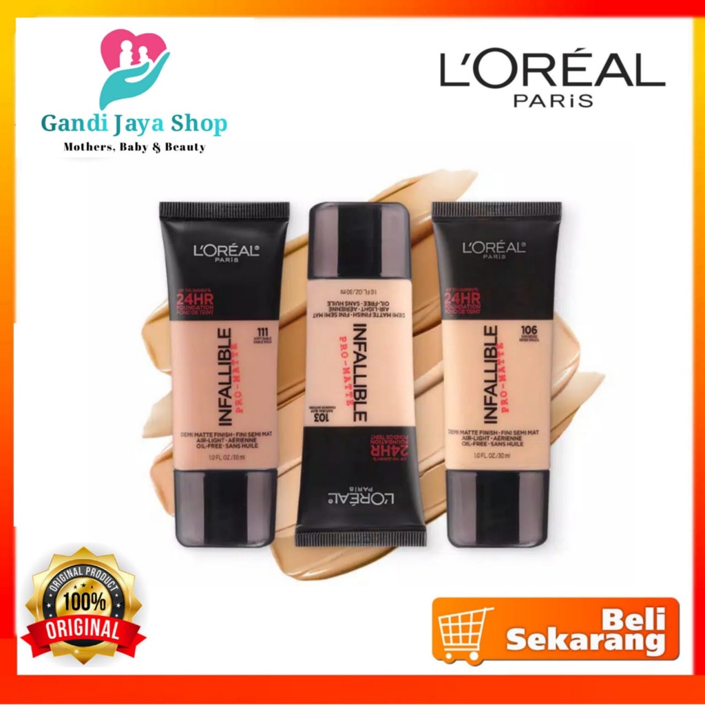 L'OREAL (Hàng Mới Về) Kem Nền L 'Oreal Paris 30ml Cao Cấp