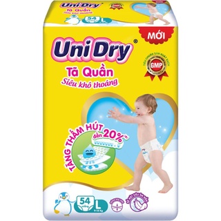 Siêu khô thoáng tã quần unidry size m60, l54, xl48, xxl44