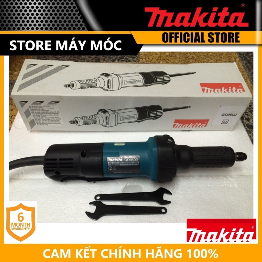 MÁY MÀI KHUÔN 6MM 400W MAKITA GD0600- HÀNG CHÍNH HÃNG