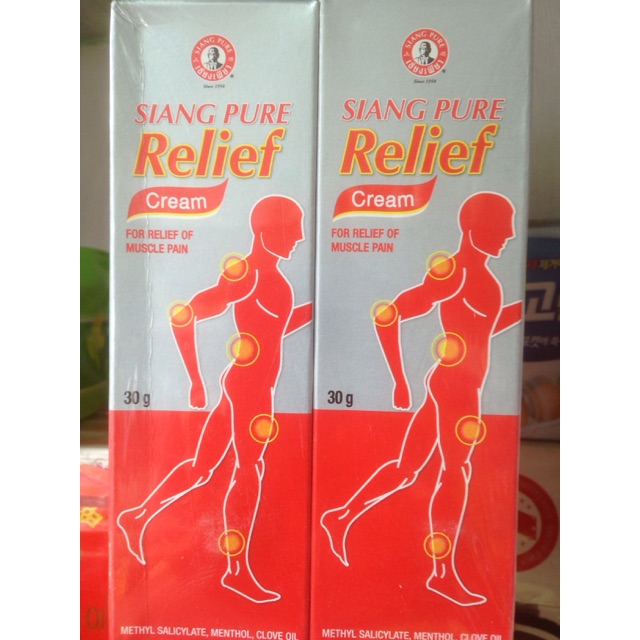 Kem xoa bóp Siang Pure Relief Thái lan