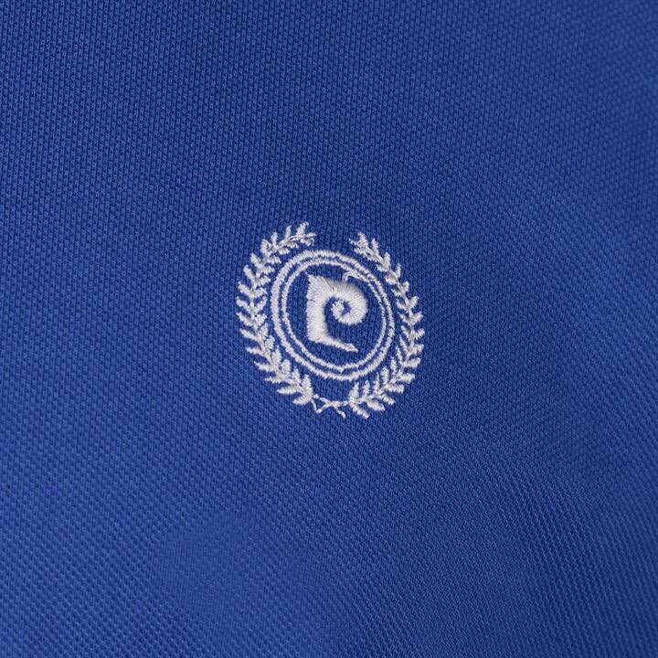 [100% Cotton - Sale] áo thun nam Pierre Cardin Contrast Tipped Polo Shirt Mens ( Royal - Size EU )