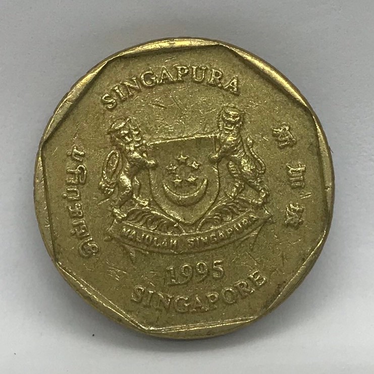 [BÁN CHẠY] Xu Lưu Niệm May Mắn 1 DOLLAR SINGAPORE | BigBuy360 - bigbuy360.vn