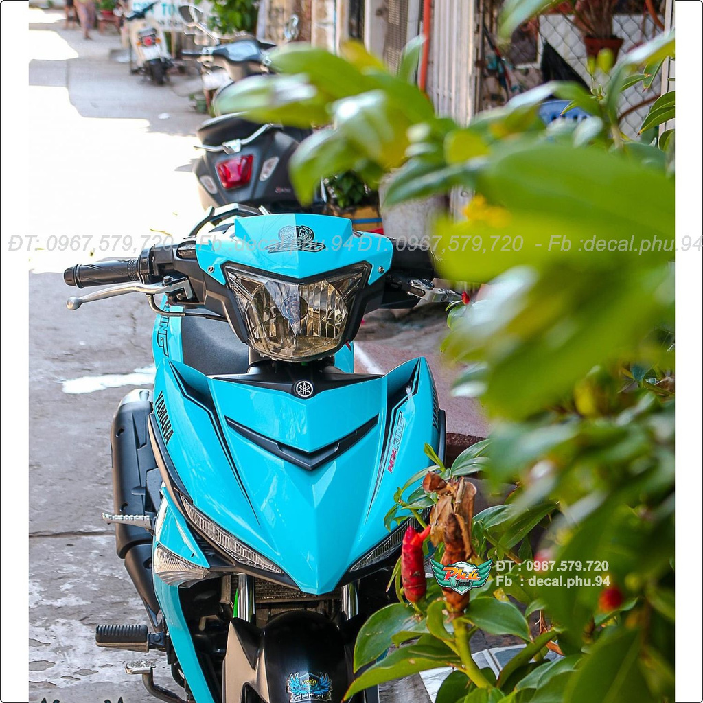 Tem rời Exciter 150 Mx xanh Ngọc (J)