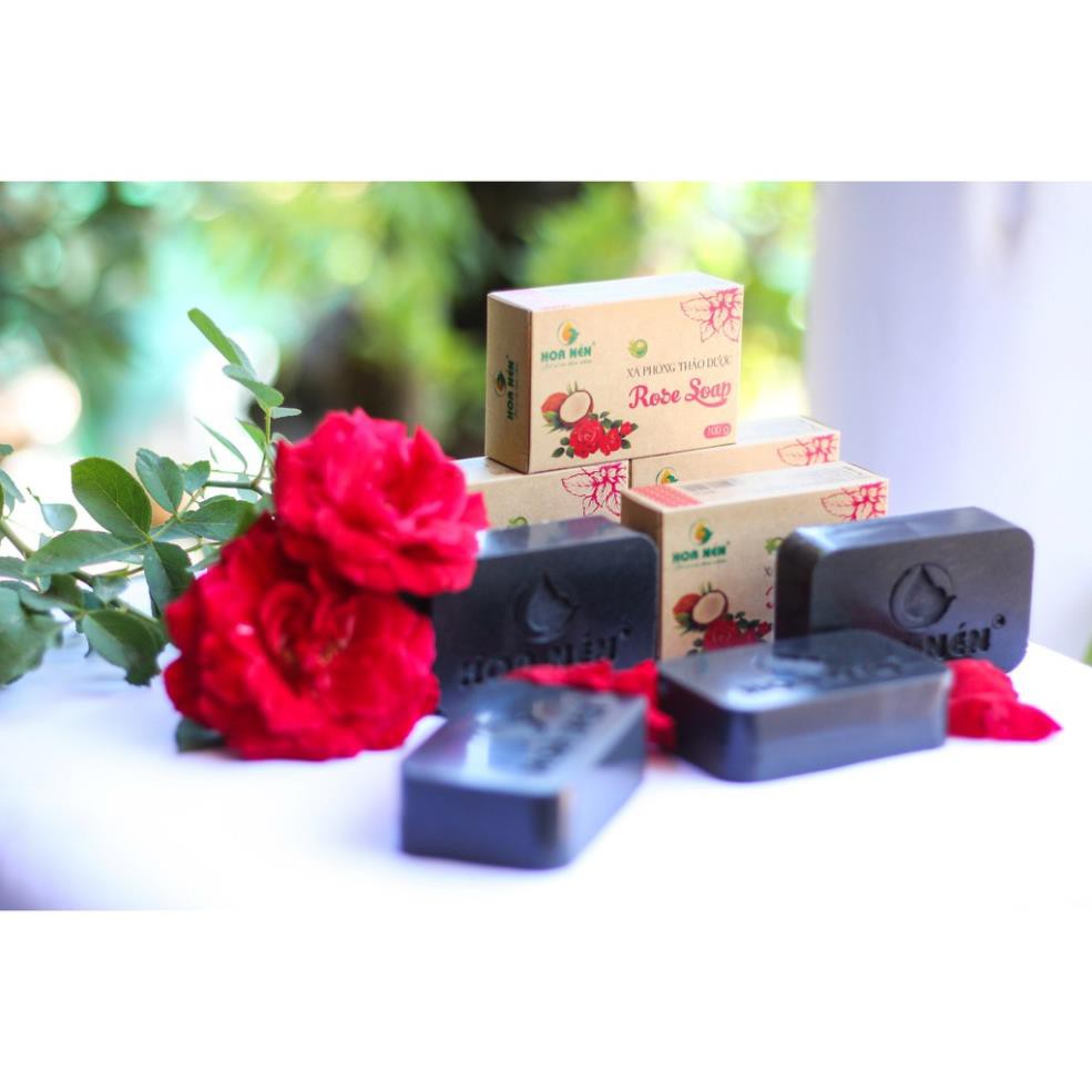 Xà phòng thảo dược ROSE SOAP - FREESHIP 99k