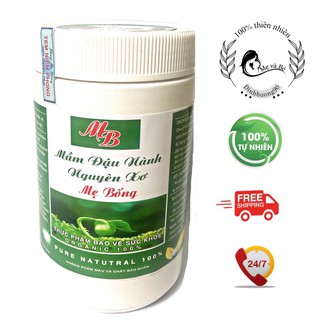 Mầm đậu nành, Mầm đậu nành nguyên xơ tăng vòng 1, đẹp da, giữ dáng 1kg _Mẹ Bống Shop