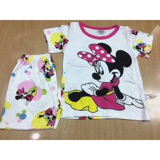 Bộ hè cotton cho bé hình chuột micky