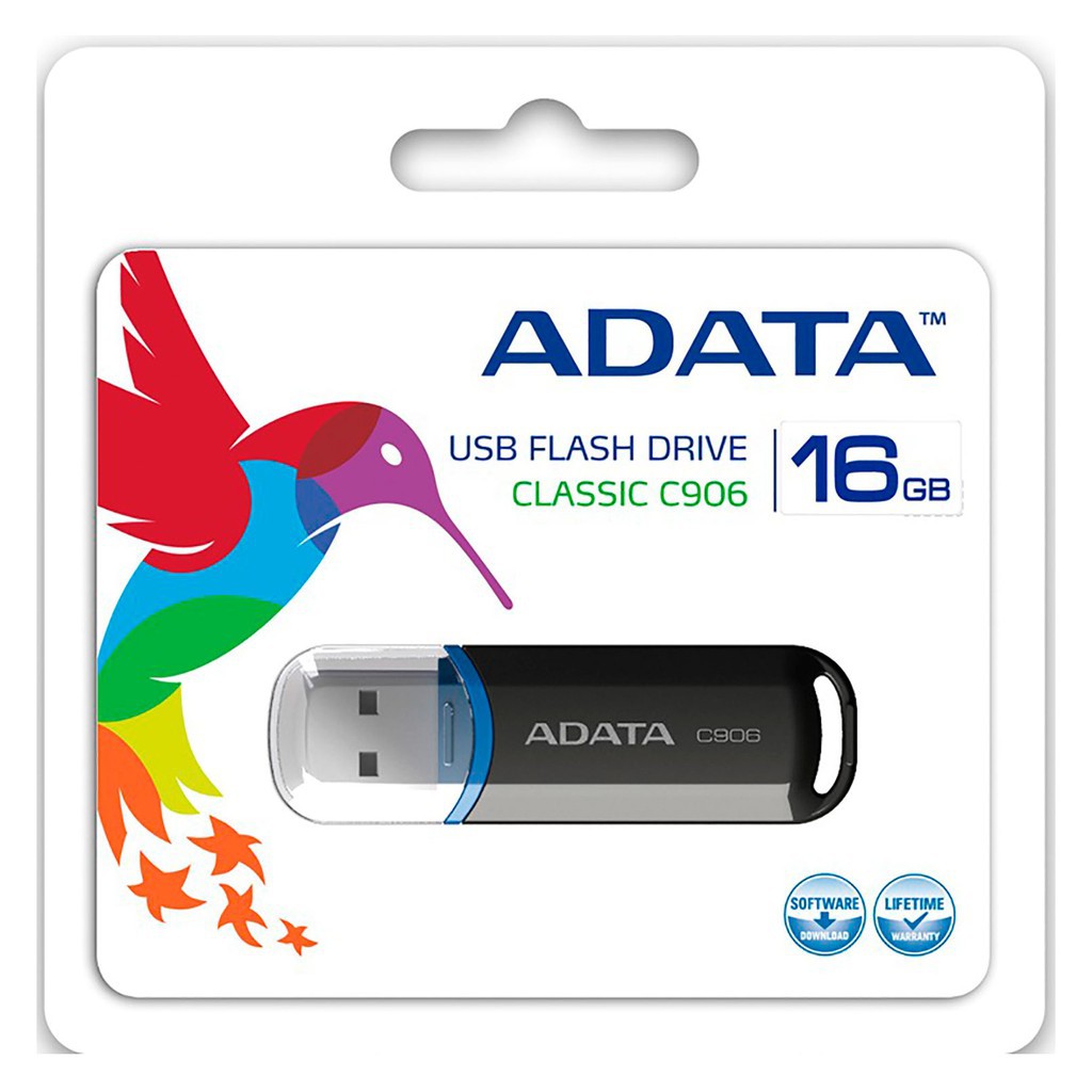 USB 16GB ADATA C906 (Đen)