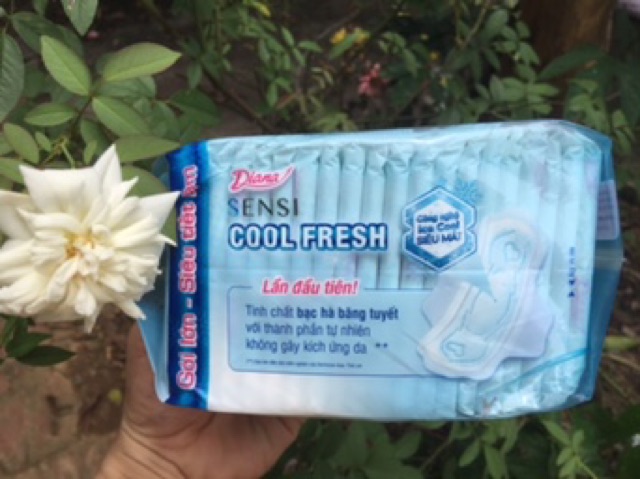 BĂNG VỆ SINH SENSI COOL FRESH DIANA 20 miếng