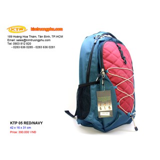 Balo đựng laptop KTP-05 Red/Navy