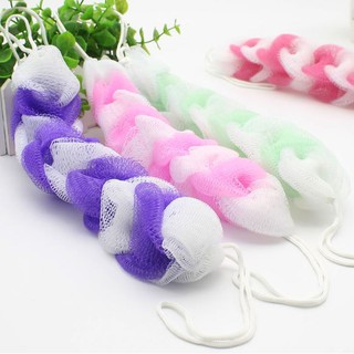 Bông tắm dài mềm mại, kích thước 25x5cm