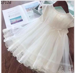 Đầm Công  Chúa voan cho bé gái