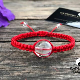 Vòng đan dây mix đá phong thủy ( thông báo size cổ tay)