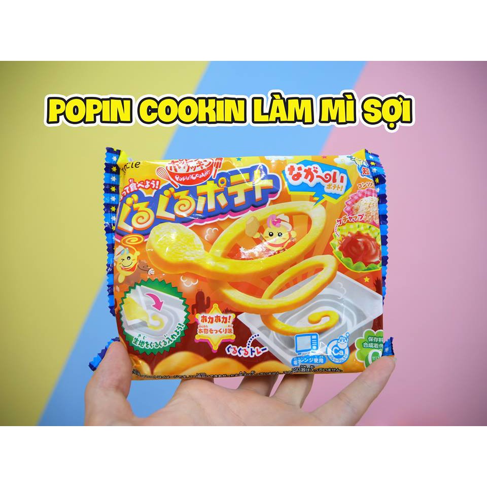 POPIN COOKIN LÀM MÌ SỢI (CẦN DÚNG LÒ VI SÓNG)