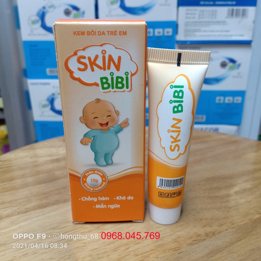 Kem bôi da trẻ em Skinbibi tuýp 10g