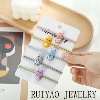 5 cài đặt Dây Cột Tóc Cao Su In Hình Rồng Hoạt Hình Phong Cách Hàn Quốc Cho Nữ