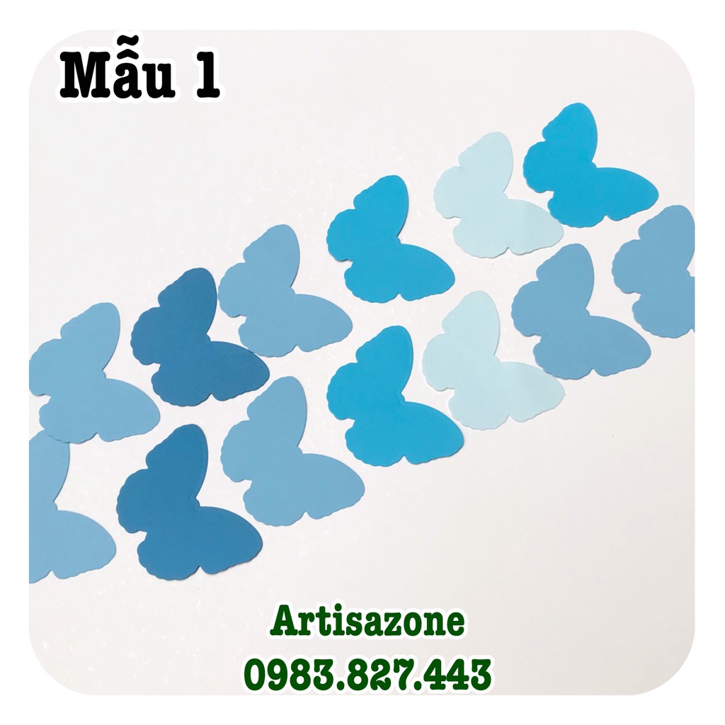 Bướm giấy size nhỏ - Trang trí scrapbook, album, love box, thiệp... -
