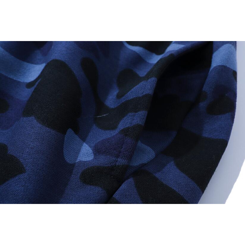 Bape Thời Trang In cotton unisex Quần Short Giản Dị