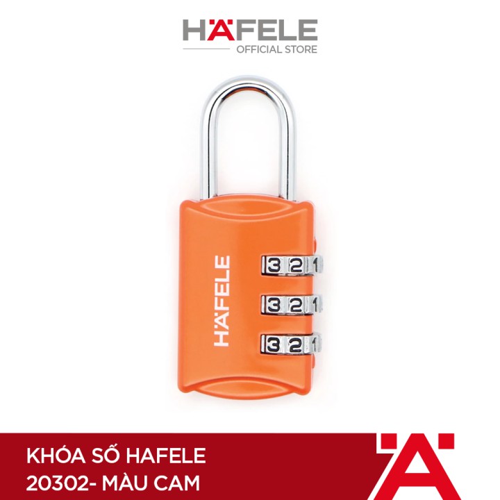 Khóa số HAFELE 20302 màu cam - 482.09.002