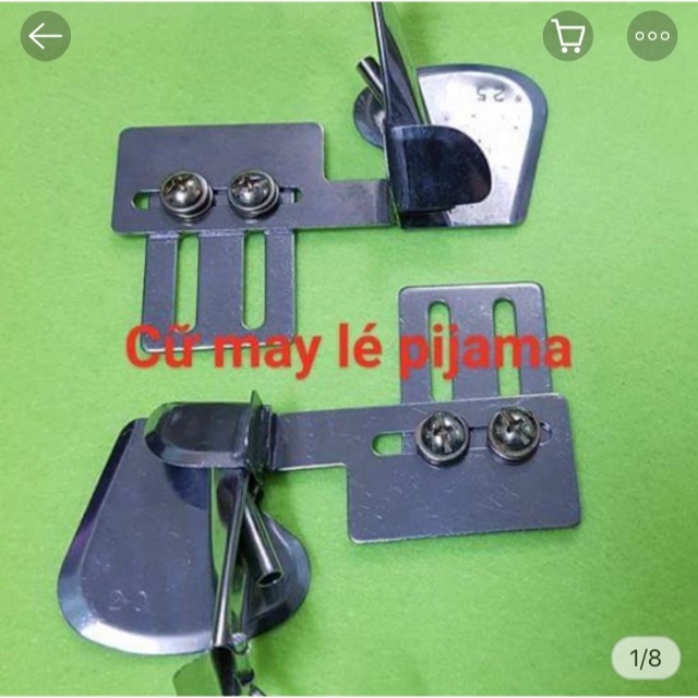 Cữ may lé Pijama và các loại áo quần may lé khác