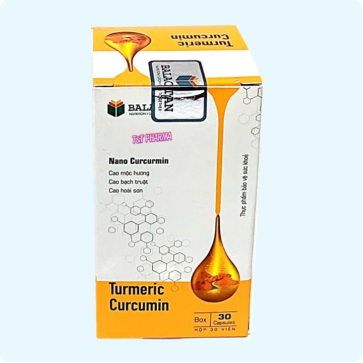 Viên Uống Dạ Dày Turmeric Nano Curcumin - Giúp Đẹp Da, Chống Lão Hóa, Phòng Ngừa Ung Thư,Giảm Viêm Loét Dạ Dày, Tá Tràn