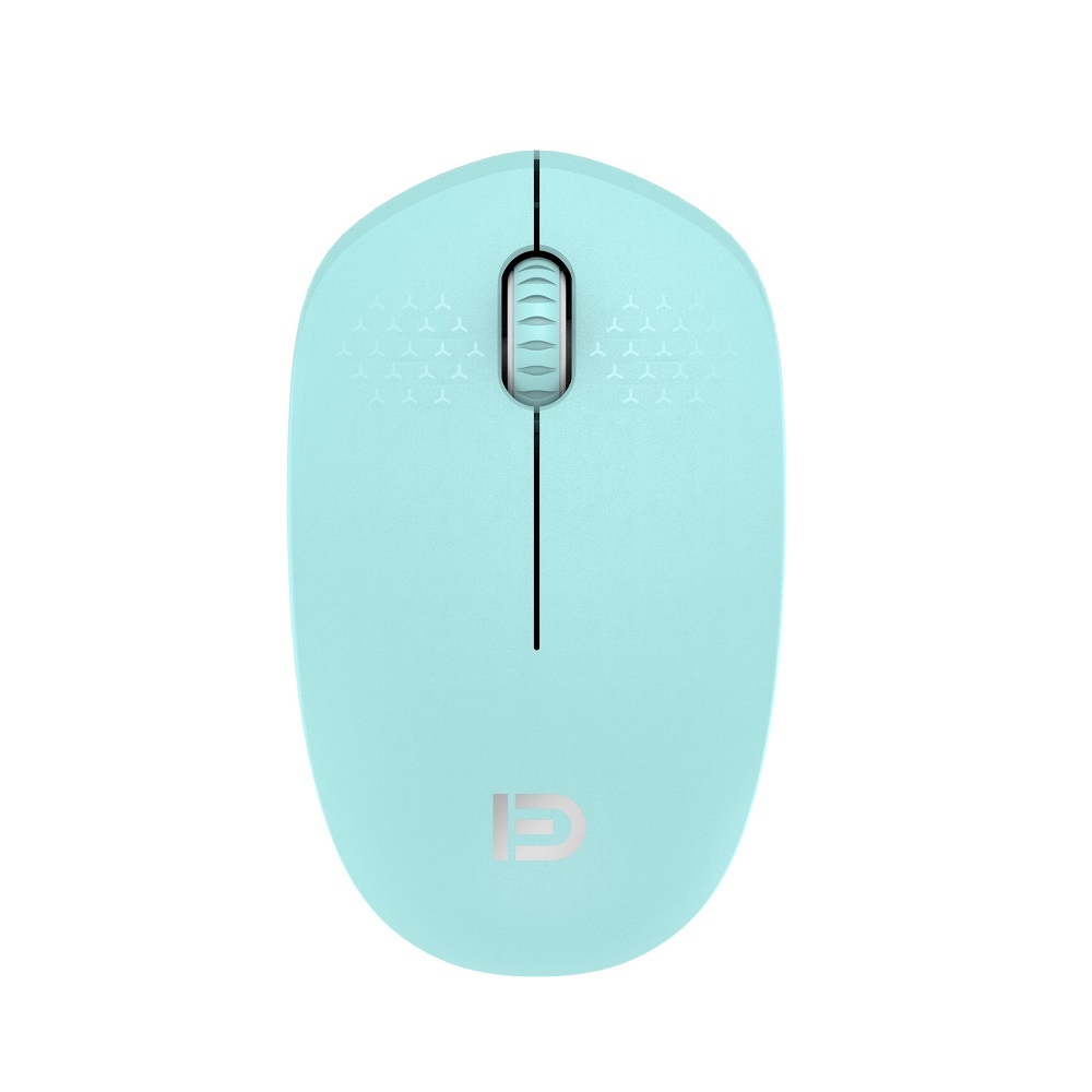 Chuột Mouse không dây FD-i210 Green/Pink Chính hãng (Có pin, 1xAA)