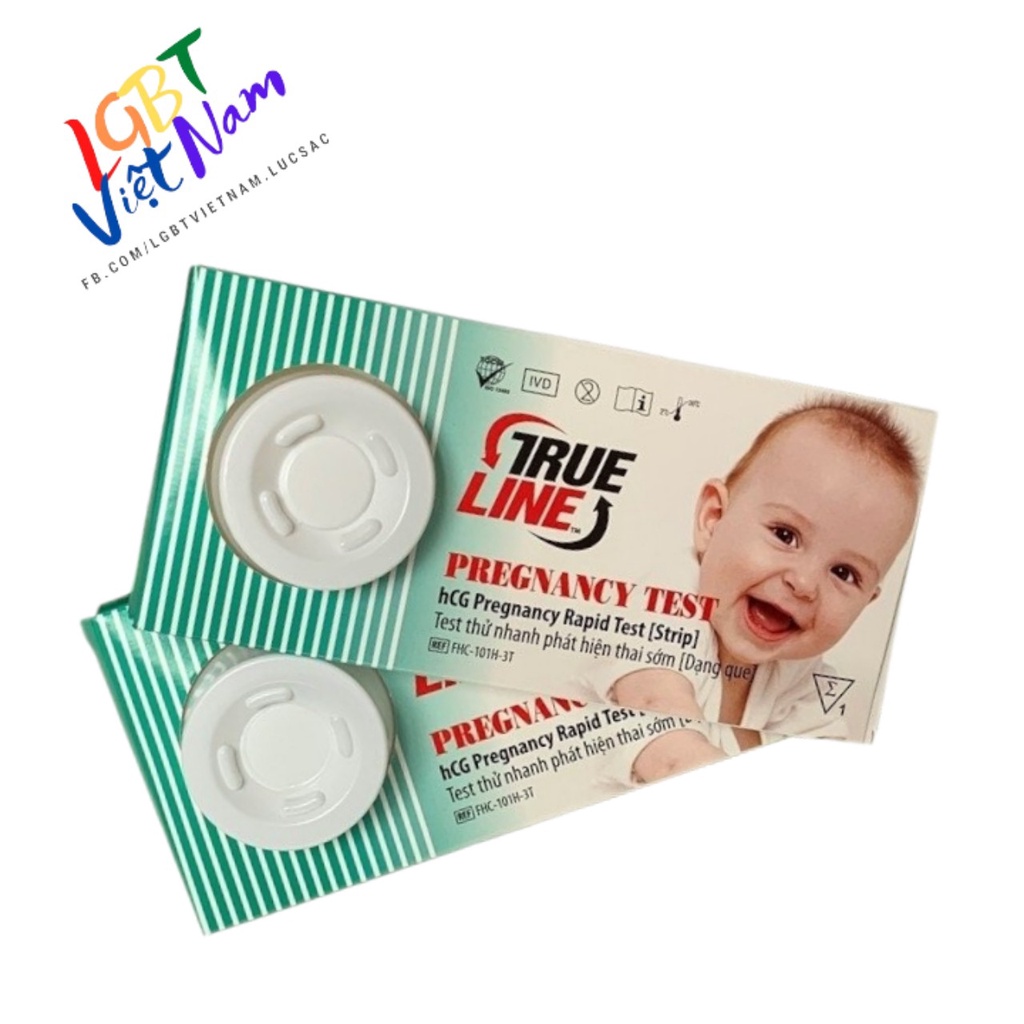 Que thử thai kết quả chính xác TRUELINE hộp 1 test