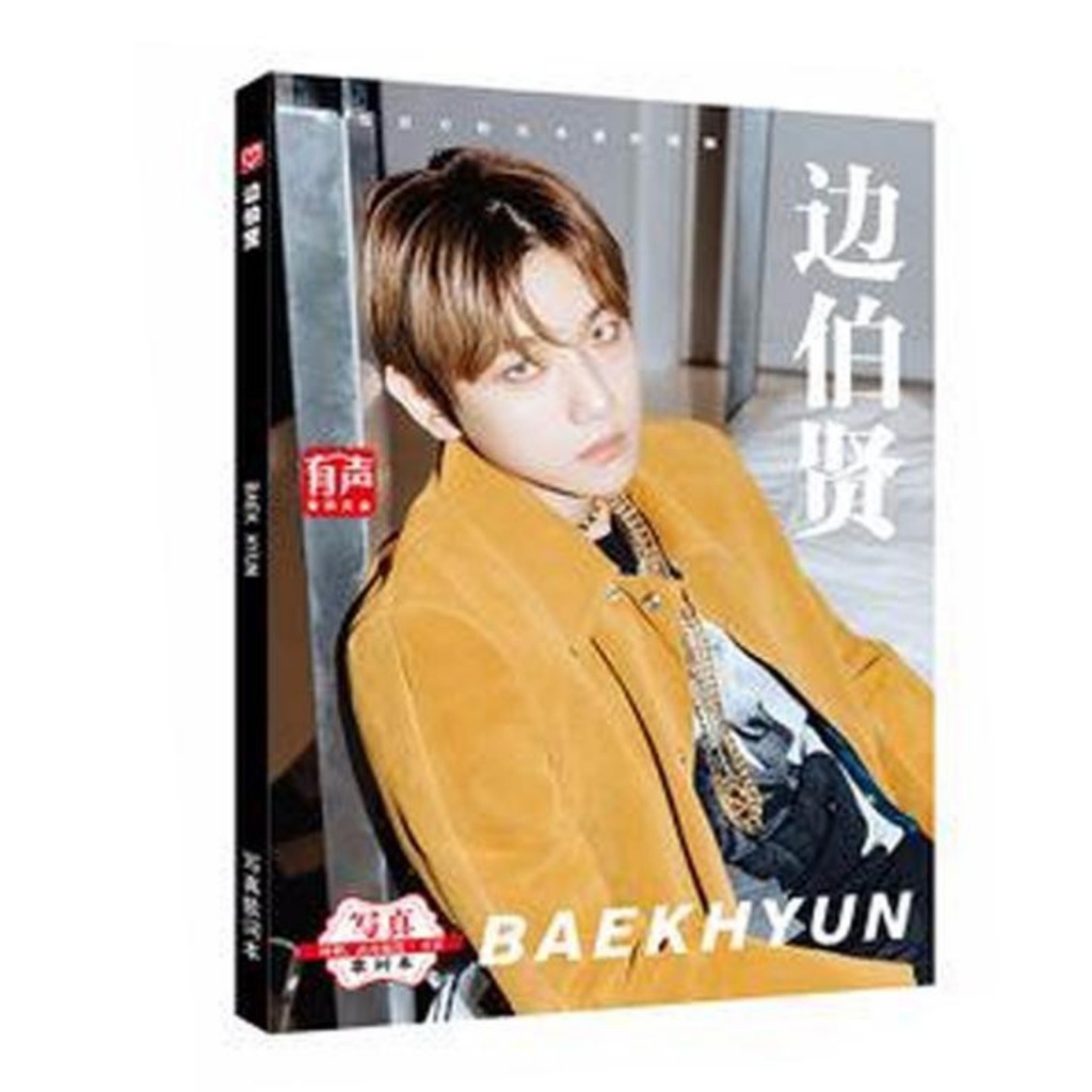Photobook Baekhyun EXO A4 album ảnh tặng kèm poster tập ảnh
